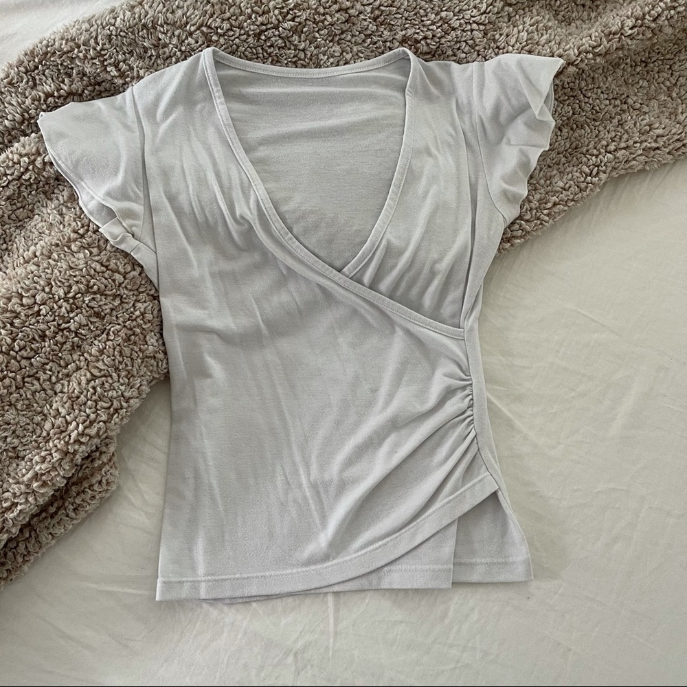 Y2K Wrap top - SIZE S
